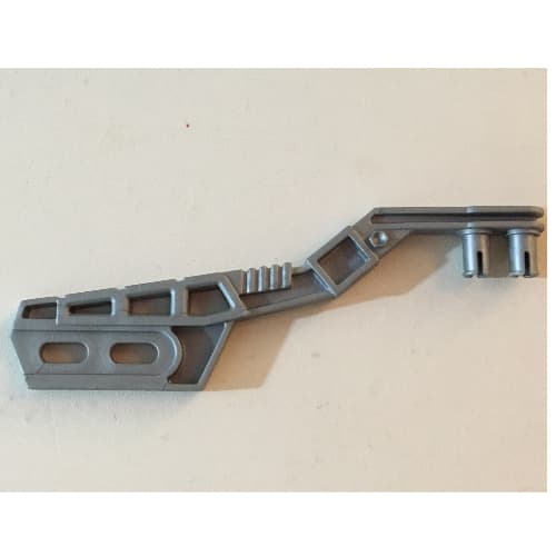 Large Figure Hockey Stick with 2 Pins, 2 oval holes in blade