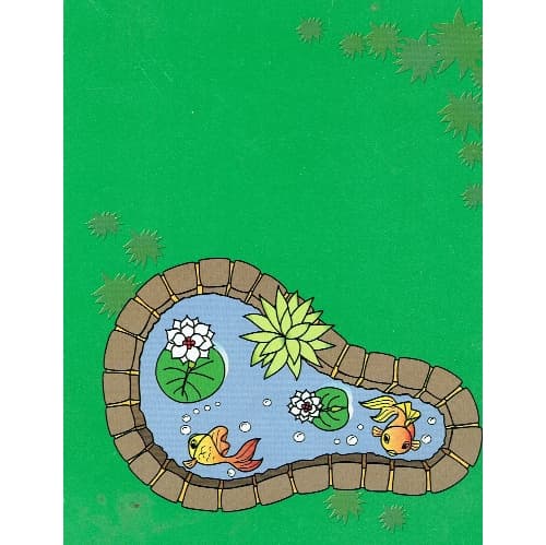 Playmat, Grass and Pond Print