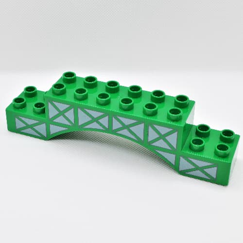 Duplo Brick 2 x 10 x 2 Arch with Girder Print