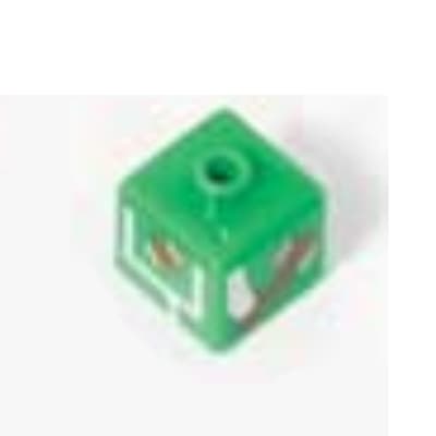 Pen Bead, Square with Football Goal, Foot Kicking Ball Print