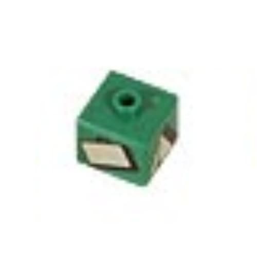 Pen Bead, Square with Tent Print