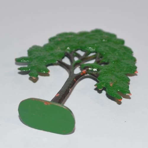 Plant, Tree Flat Elm painted with solid base