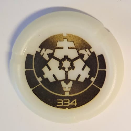 Large Figure Throwing Disc, Kanoka, Po-Metru 334 Print