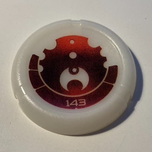 Large Figure Throwing Disc, Kanoka, Ta-Metru 143 Print