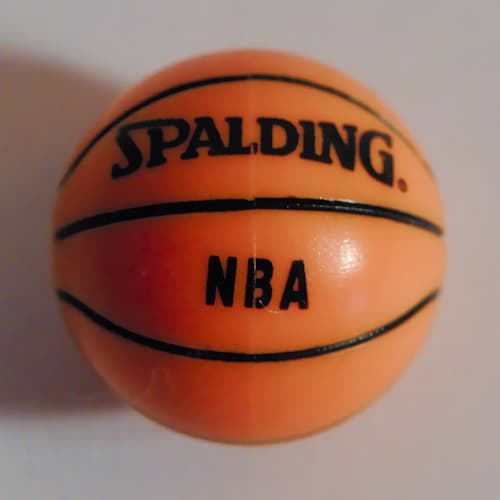 Sports Basketball with 'SPALDING NBA' Print
