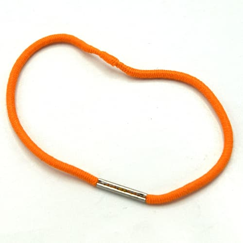 Clikits Cord, Elastic Loop 6 x 6 with 13mm Metal Band (Hair Band / Tie)