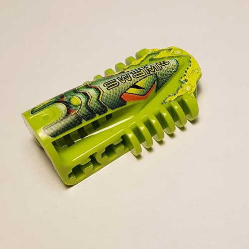 Technic Block 3 x 5 x 1 2/3 with RoboRider Swamp Print