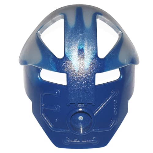 Large Figure Mask, Komau with Marbled Pearl Light Gray Pattern (Vhisola)