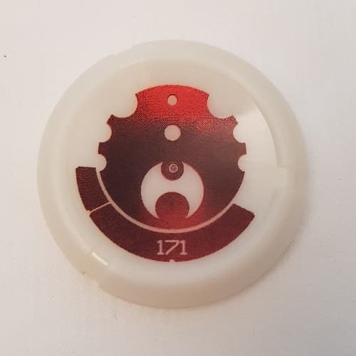 Large Figure Throwing Disc, Kanoka, Ta-Metru 171 Print