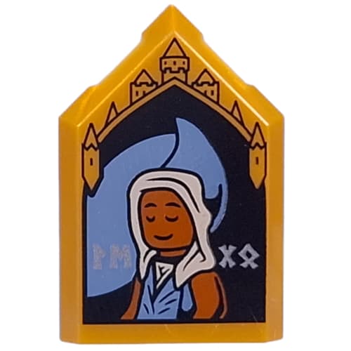 Tile Special 2 x 3 Pentagonal with Edessa Sakndenberg Portrait print