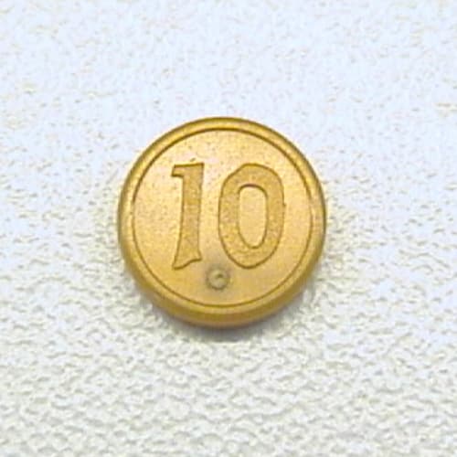Money / Coin with Printed 10