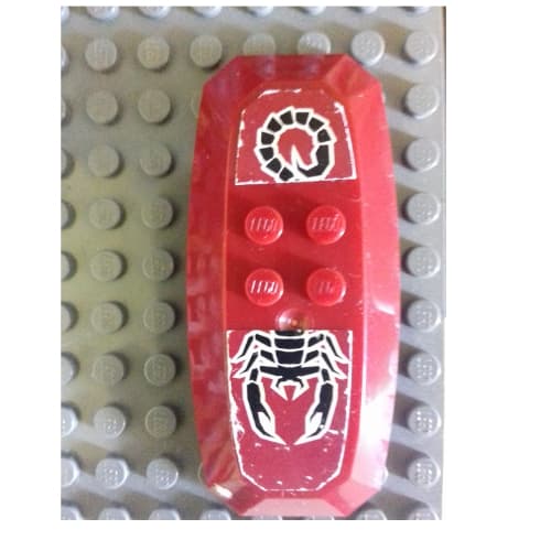 Shield from Nestle Promo Figure - Shadow Knight with Spear and Shield