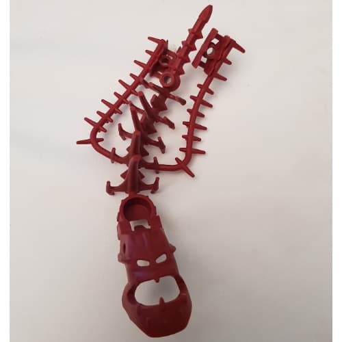 Large Figure Mask Piraka, with Flexible Spine and Arm Covers, Hakann