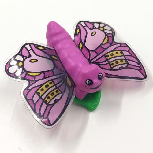 Belville, Insect, Butterfly Large / Human Hair Clip, Cake Wings Print