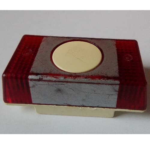 Duplo Siren, 2 x 2 White Base, with Light and Sound