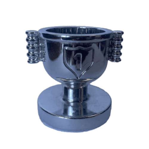 Duplo Trophy Cup with Number 1 in Shield - Open Handles