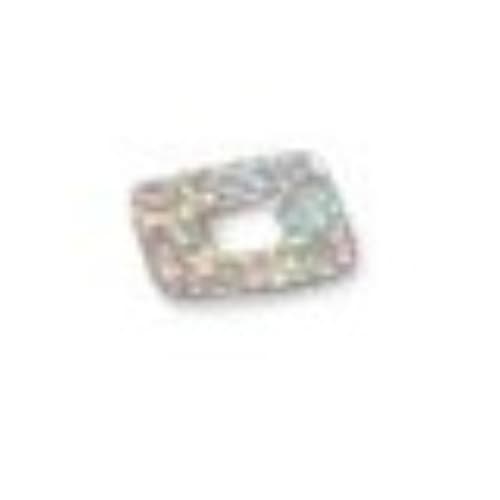 Clikits Icon Accent, Square 2 1/2 x 2 1/2 with Pixelated Holographic Pattern