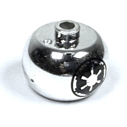 Pen Bead, Round Orb with Imperial Logo Print