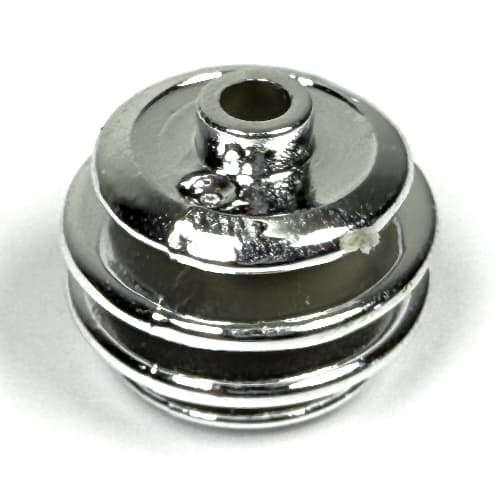 Pen Bead, Round Orb, 4 Discs