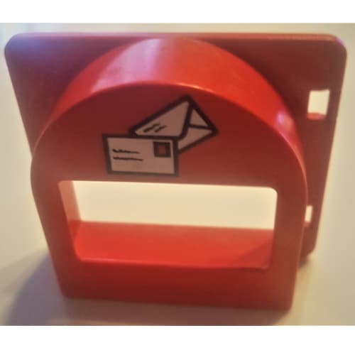 Duplo Door / Window / Mailbox Raised with Envelopes Print