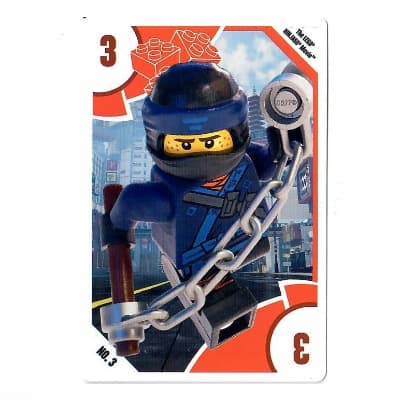 Trading Card, Toys 'R' Us - The LEGO Ninjago Movie - 3 Jay