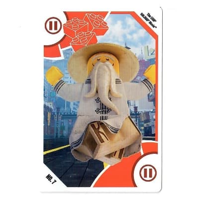 Trading Card, Toys 'R' Us - The LEGO Ninjago Movie - II Meister Wu