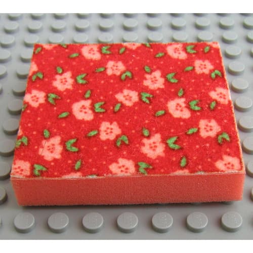 Scala, Pillow / Cushion 7 x 7 with Pink Flower Print