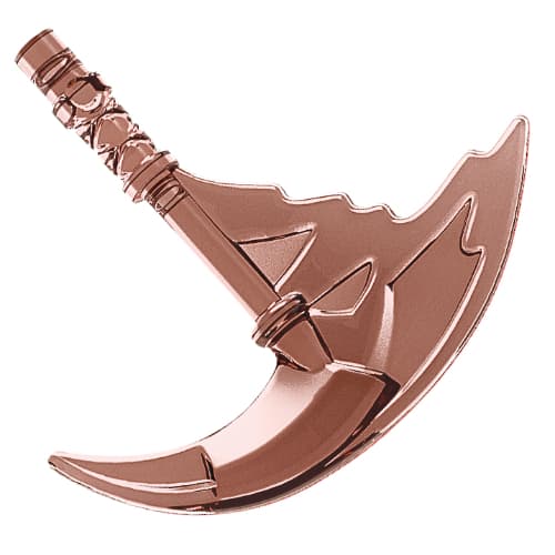 Weapon Sickle with Trailing Effect