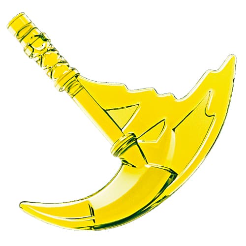 Weapon Sickle with Trailing Effect
