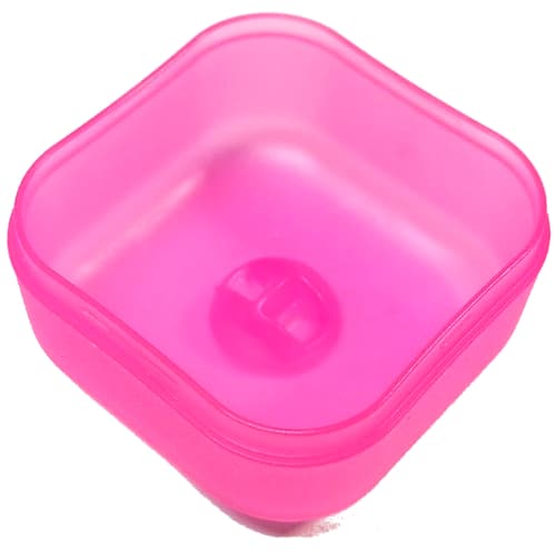 Clikits Container Box, Bottom, Square with 1 Hole