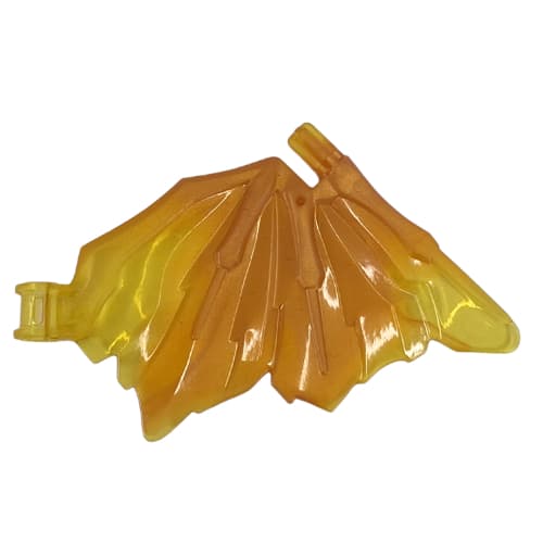 Creature Body Part, Wing, Crystalized with Marbled Pearl Gold Pattern