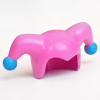 Jester's Cap with Dark Azure Poms Print