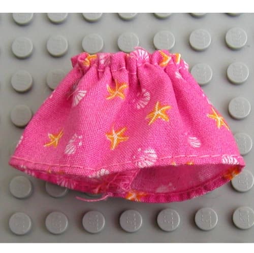 Belville, Skirt, Girl, Short, Clam and Starfish Print