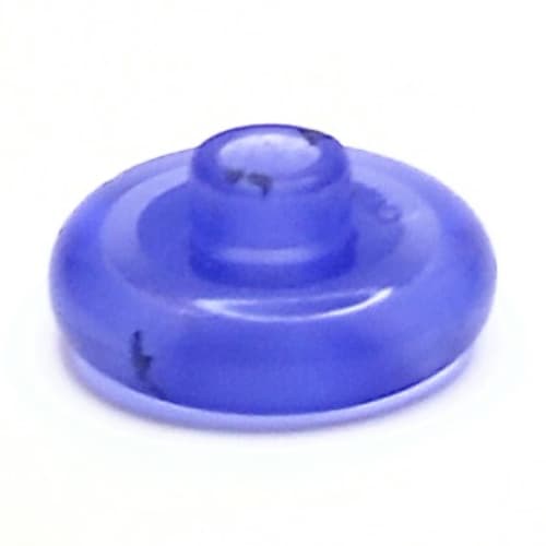 Pen Bead, Round Short, Curved Edge