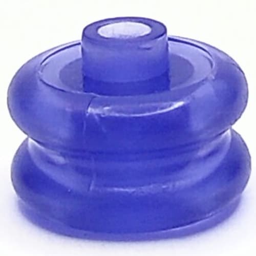 Pen Bead, Round Curved, Hourglass