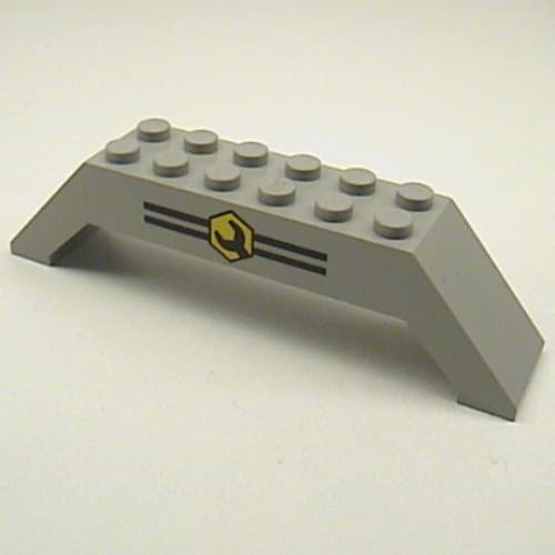 Slope 45° 10 x 2 x 2 Double with Wrench Print