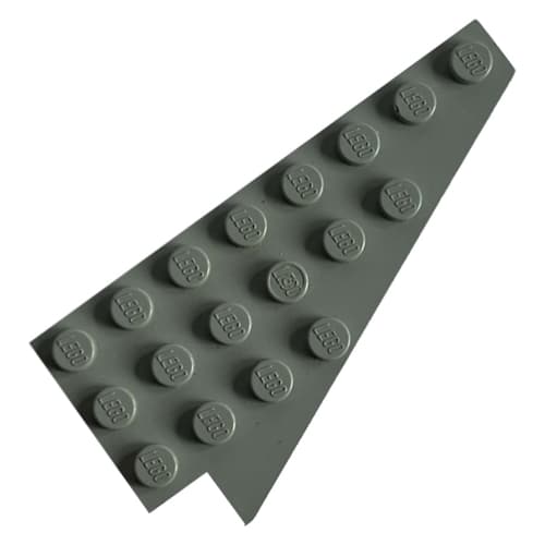 Wedge, Plate 8 x 4 Wing Right without Underside Stud Notch