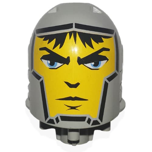 Large Figure Head, Round Top with Jayko Print