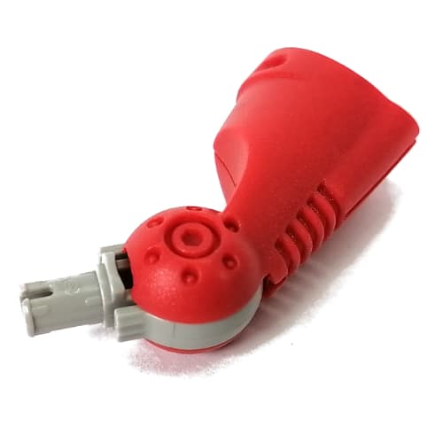 Large Figure Limb, Mechanical Short, with Light Gray Pin and Socket