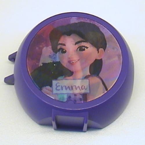 Pod, Round, Half Front with Friends Emma Sticker