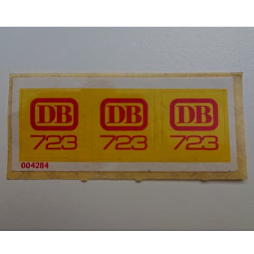 Sticker Sheet for Set 723-2