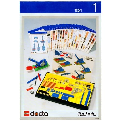 Activity Booklet 1 - Parts Tray Organizer Card - Set 1030