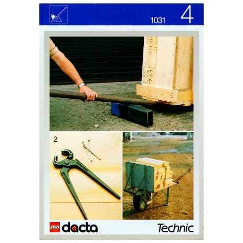 Activity Booklet 4 - Lifting & Supporting - Set 1030