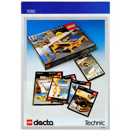 Activity Booklet - Parts Tray Organizer Card - Set 1092