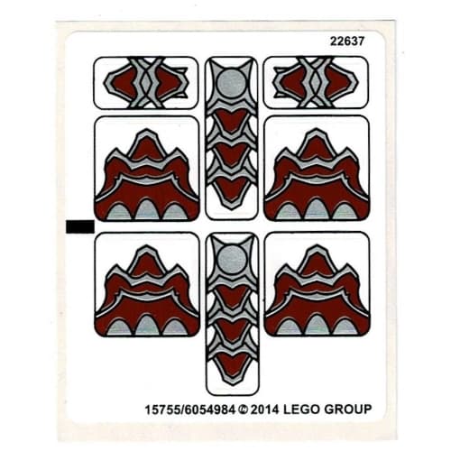 Sticker Sheet for Set 70127-1