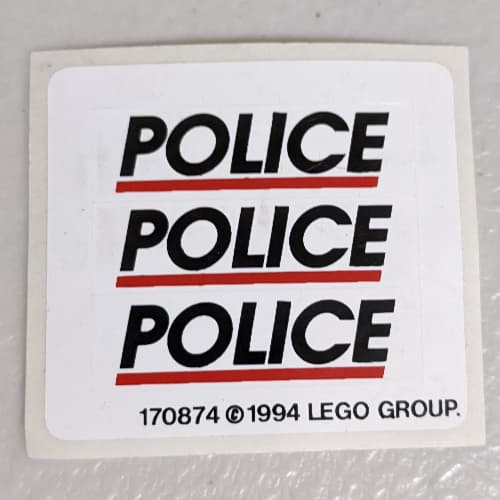 Sticker Sheet for Set 6625-1