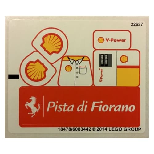 Sticker Sheet for Set 40195-1