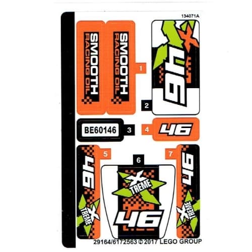 Sticker Sheet for Set 60146-1