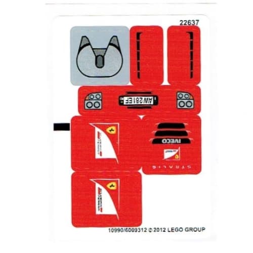 Sticker Sheet for Set 30191-1