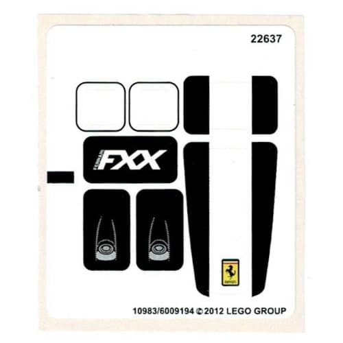 Sticker Sheet for Set 30195-1